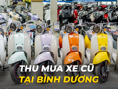 Thu mua xe máy cũ tại Bình Dương 