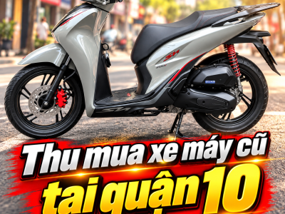 Thu mua xe máy cũ tại Quận 10