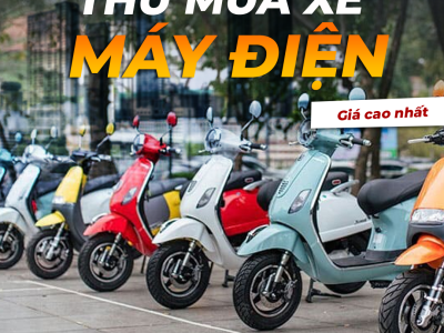 Thu mua xe máy điện cũ